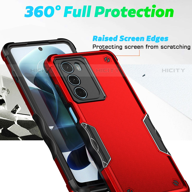 Funda Bumper Silicona y Plastico Mate Carcasa para Motorola Moto Edge S30 5G