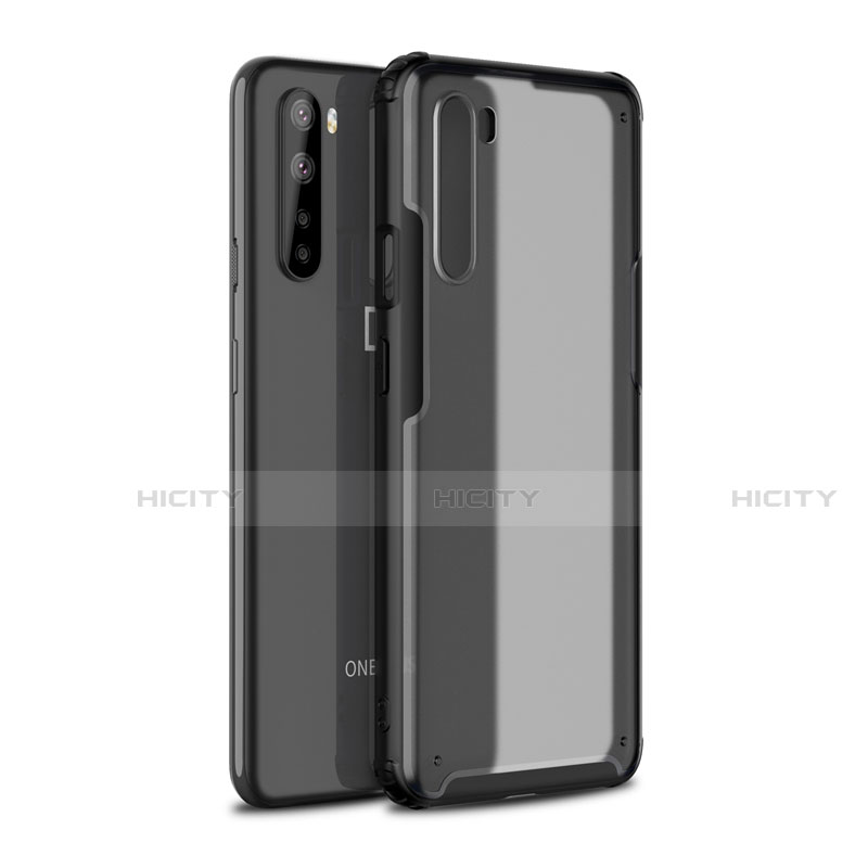 Funda Bumper Silicona y Plastico Mate Carcasa para OnePlus Nord Negro