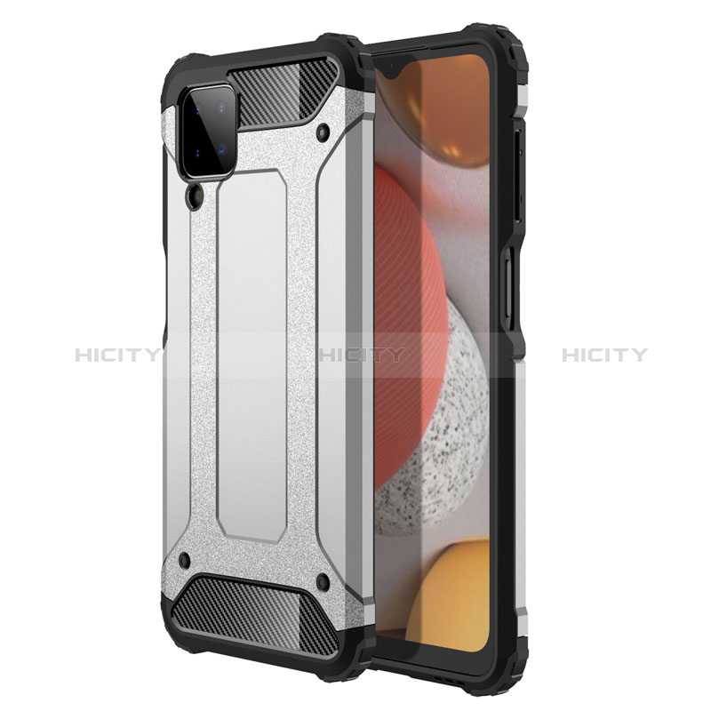 Funda Bumper Silicona y Plastico Mate Carcasa para Samsung Galaxy F12