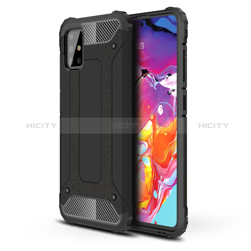 Funda Bumper Silicona y Plastico Mate Carcasa para Samsung Galaxy M40S