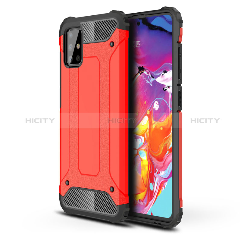 Funda Bumper Silicona y Plastico Mate Carcasa para Samsung Galaxy M40S