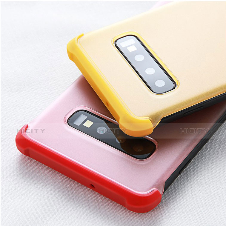 Funda Bumper Silicona y Plastico Mate Carcasa para Samsung Galaxy S10 Plus