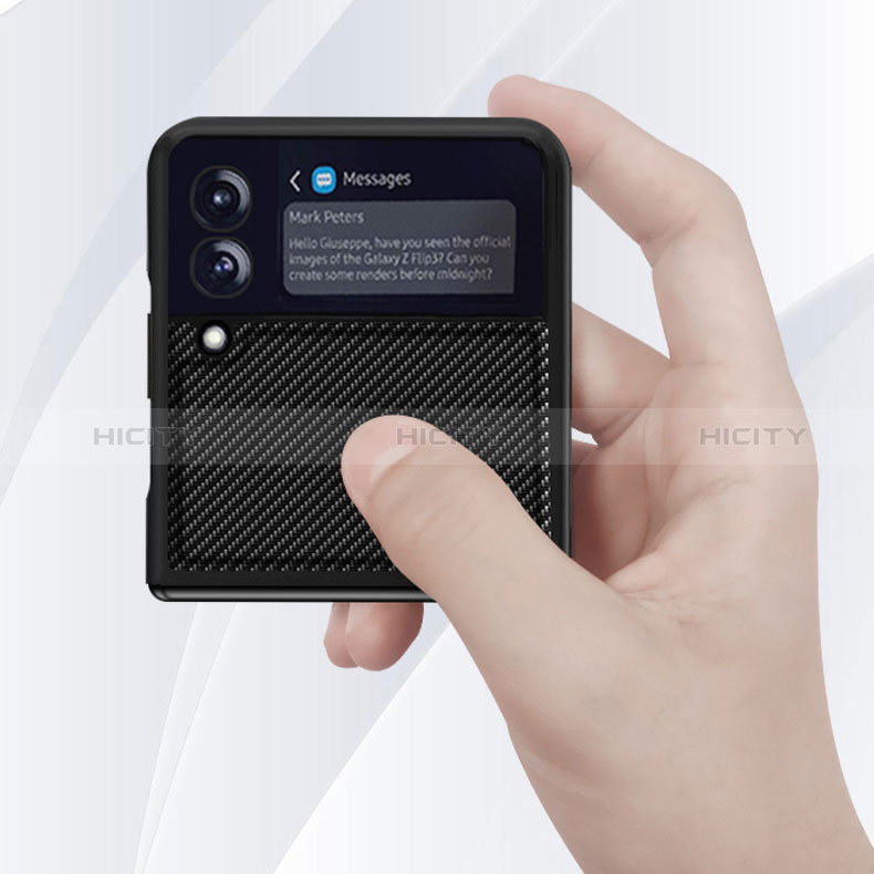 Funda Bumper Silicona y Plastico Mate Carcasa para Samsung Galaxy Z Flip3 5G