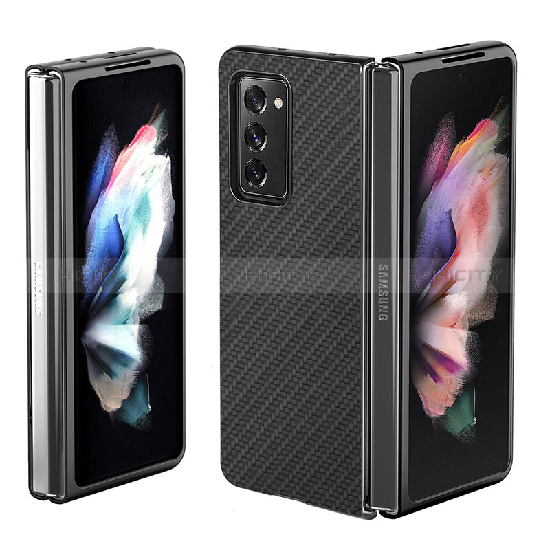 Funda Bumper Silicona y Plastico Mate Carcasa para Samsung Galaxy Z Fold2 5G