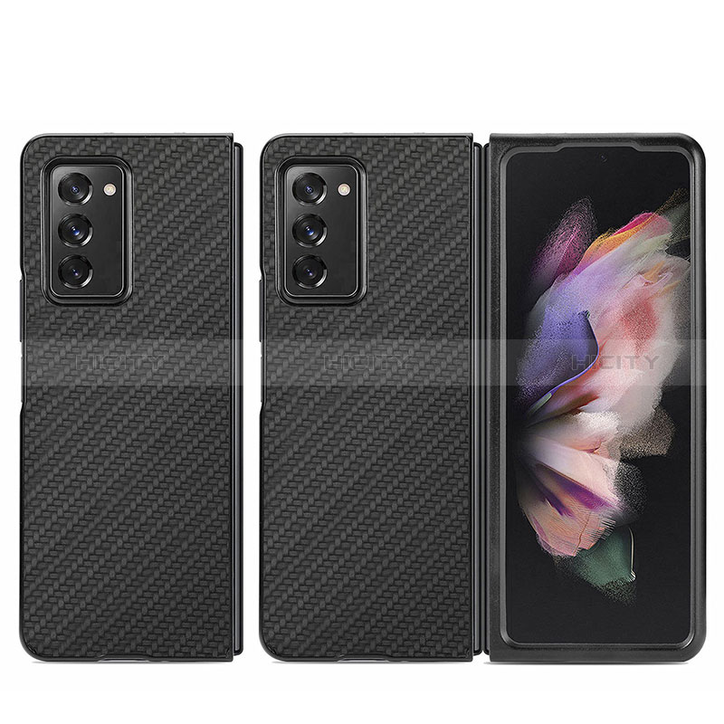 Funda Bumper Silicona y Plastico Mate Carcasa para Samsung Galaxy Z Fold2 5G