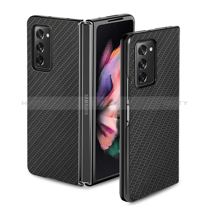 Funda Bumper Silicona y Plastico Mate Carcasa para Samsung Galaxy Z Fold2 5G