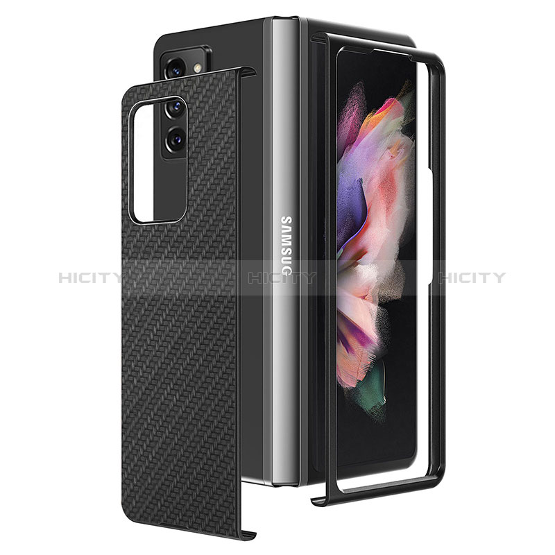 Funda Bumper Silicona y Plastico Mate Carcasa para Samsung Galaxy Z Fold2 5G