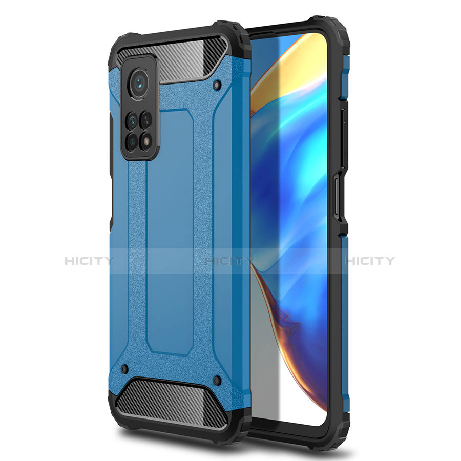 Funda Bumper Silicona y Plastico Mate Carcasa para Xiaomi Mi 10T Pro 5G