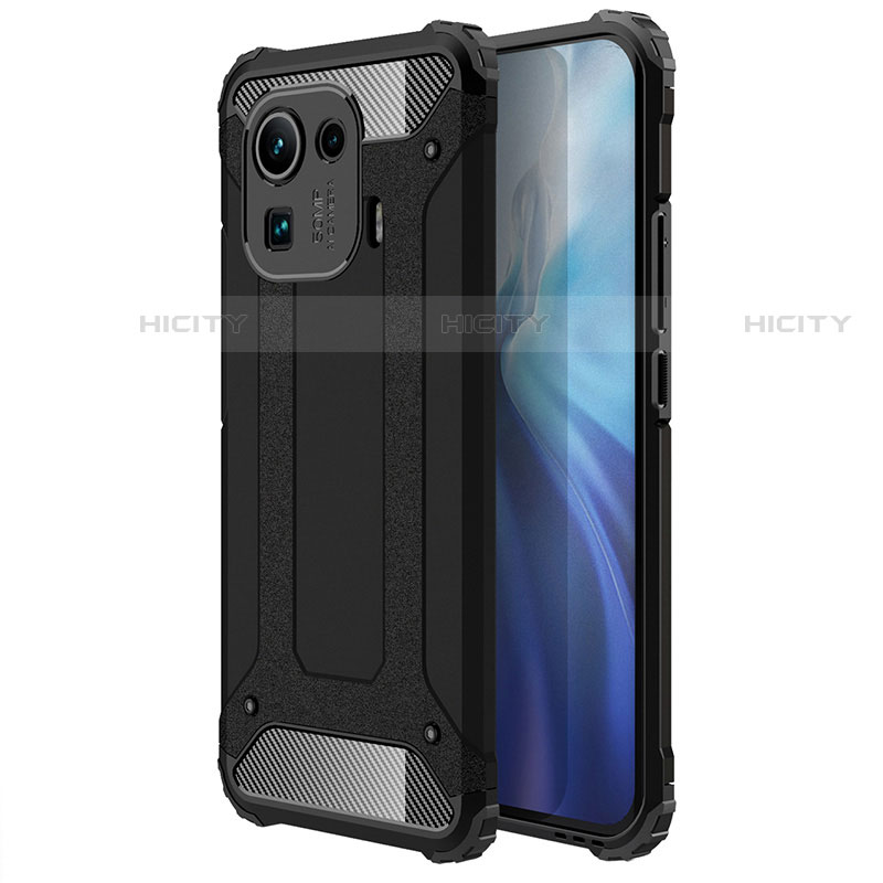 Funda Bumper Silicona y Plastico Mate Carcasa para Xiaomi Mi 11 Pro 5G