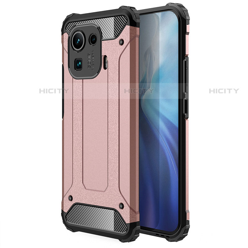 Funda Bumper Silicona y Plastico Mate Carcasa para Xiaomi Mi 11 Pro 5G