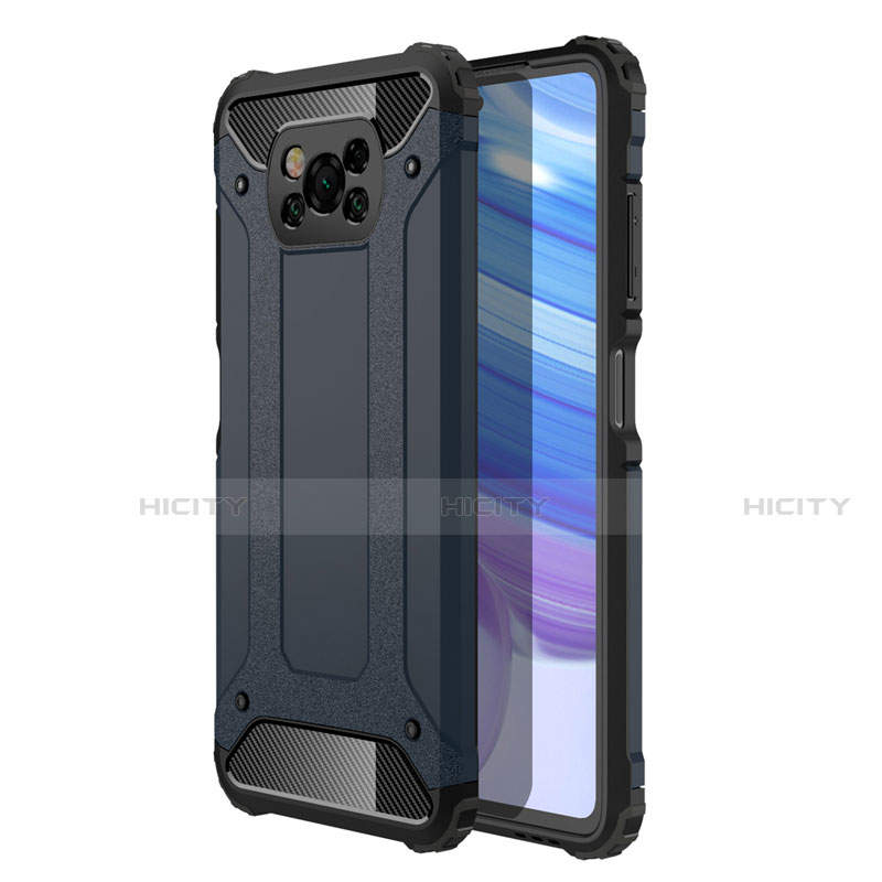 Funda Bumper Silicona y Plastico Mate Carcasa para Xiaomi Poco X3