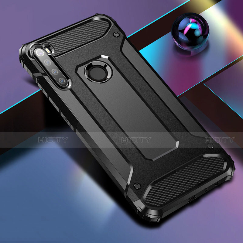 Funda Bumper Silicona y Plastico Mate Carcasa para Xiaomi Redmi Note 8 (2021)