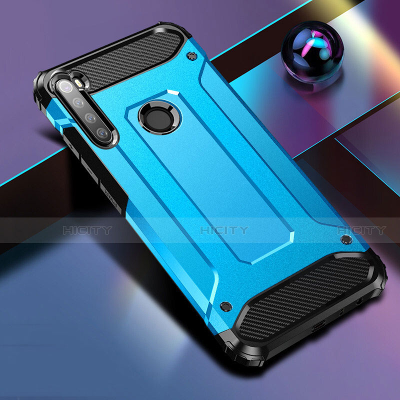 Funda Bumper Silicona y Plastico Mate Carcasa para Xiaomi Redmi Note 8 (2021)