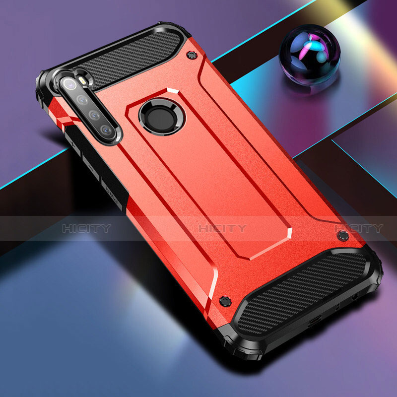 Funda Bumper Silicona y Plastico Mate Carcasa para Xiaomi Redmi Note 8 (2021)