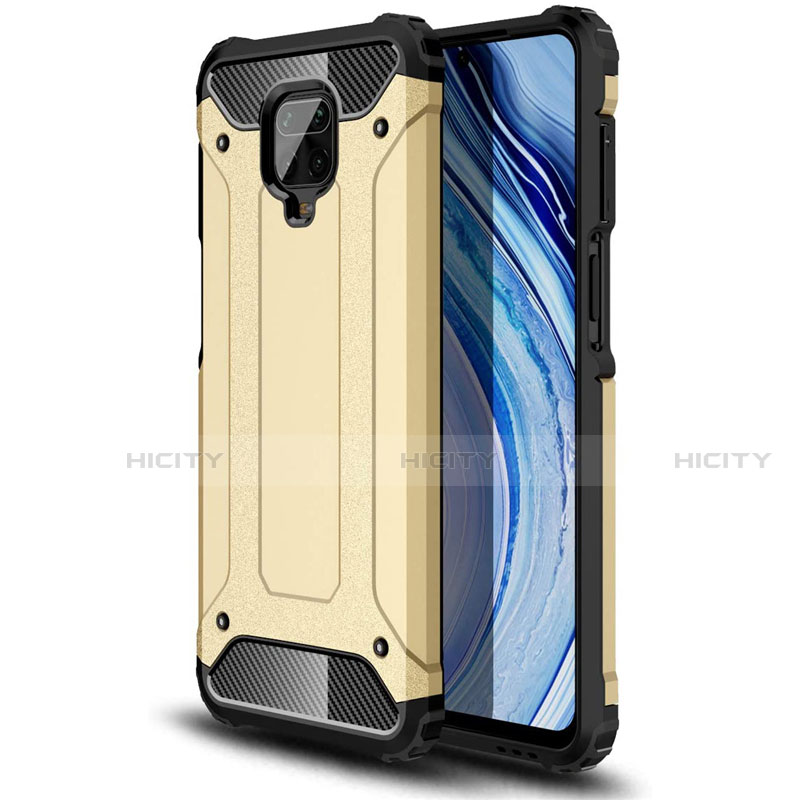 Funda Bumper Silicona y Plastico Mate Carcasa para Xiaomi Redmi Note 9 Pro