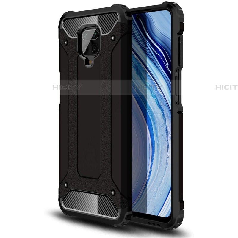 Funda Bumper Silicona y Plastico Mate Carcasa para Xiaomi Redmi Note 9S