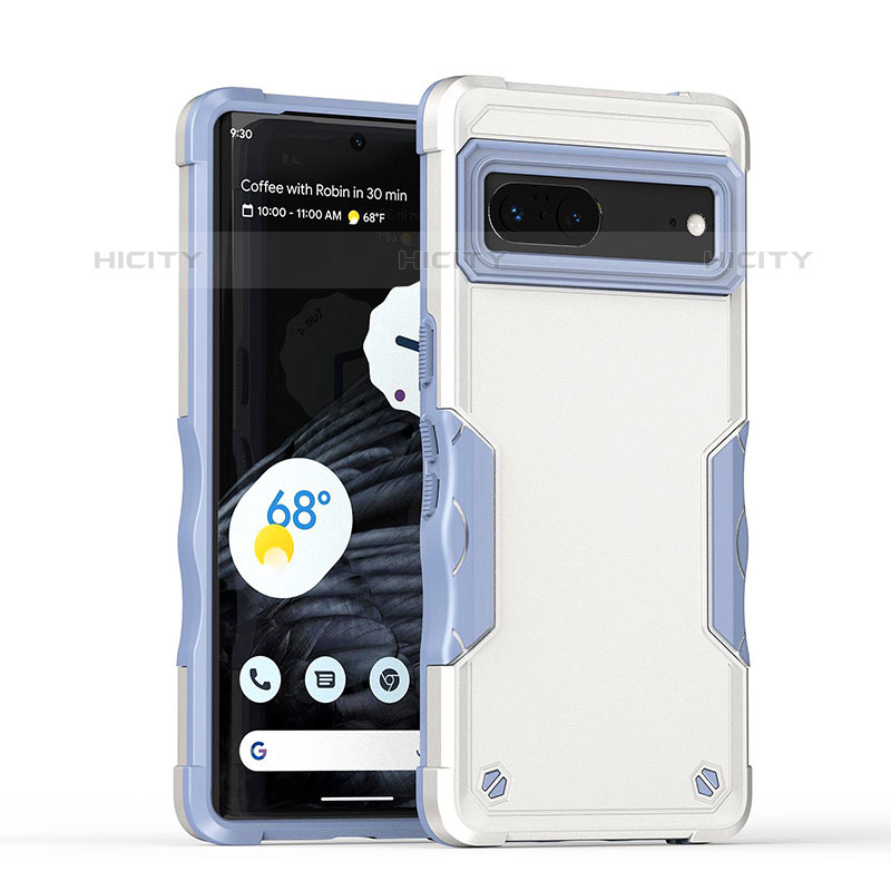 Funda Bumper Silicona y Plastico Mate Carcasa QW1 para Google Pixel 7 5G