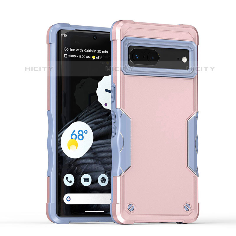 Funda Bumper Silicona y Plastico Mate Carcasa QW1 para Google Pixel 7 5G