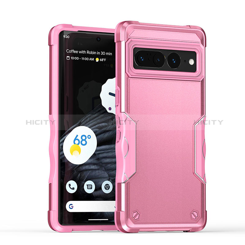 Funda Bumper Silicona y Plastico Mate Carcasa QW1 para Google Pixel 7 Pro 5G