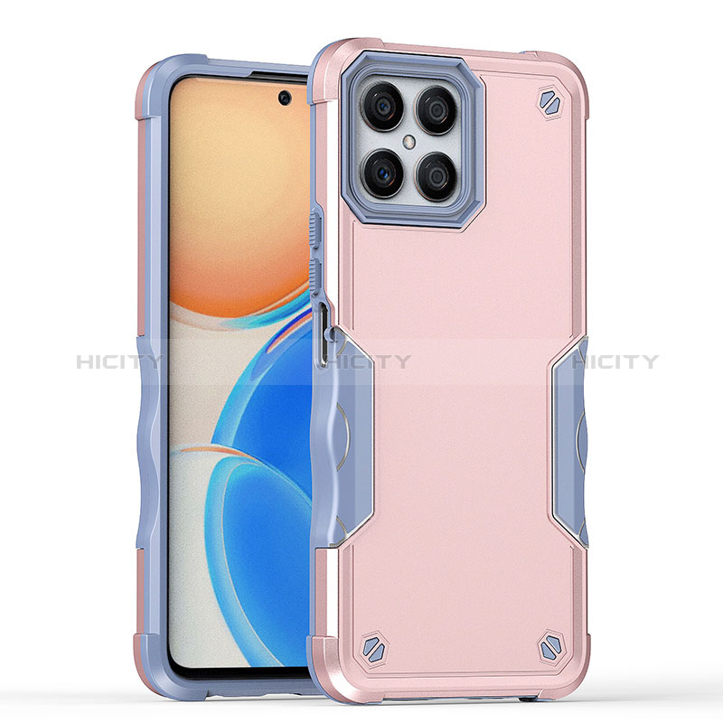 Funda Bumper Silicona y Plastico Mate Carcasa QW1 para Huawei Honor X8 4G