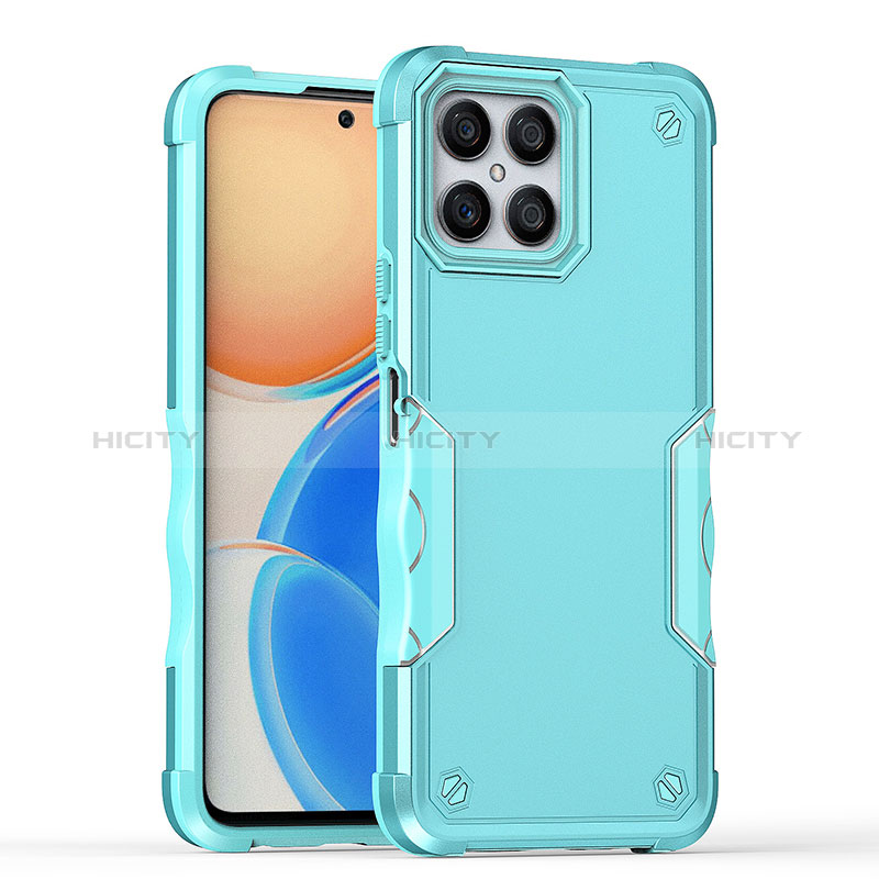 Funda Bumper Silicona y Plastico Mate Carcasa QW1 para Huawei Honor X8 4G