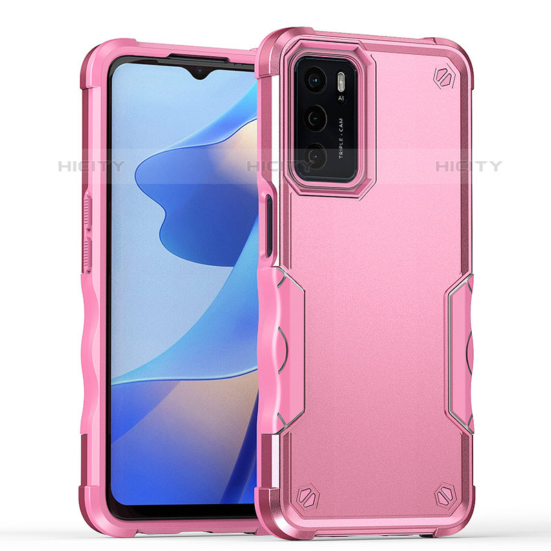 Funda Bumper Silicona y Plastico Mate Carcasa QW1 para Oppo A16s