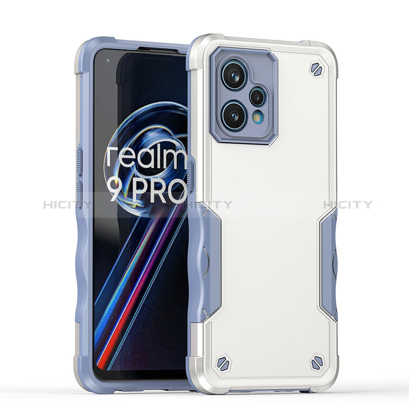 Funda Bumper Silicona y Plastico Mate Carcasa QW1 para Realme 9 4G