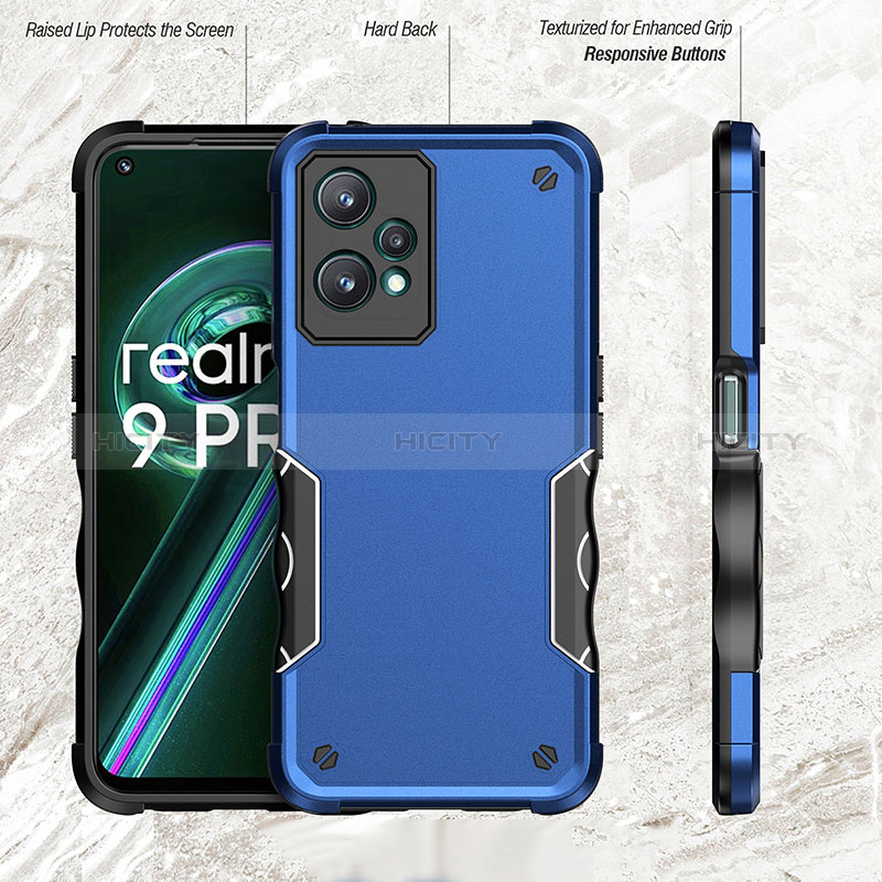 Funda Bumper Silicona y Plastico Mate Carcasa QW1 para Realme Q5 5G