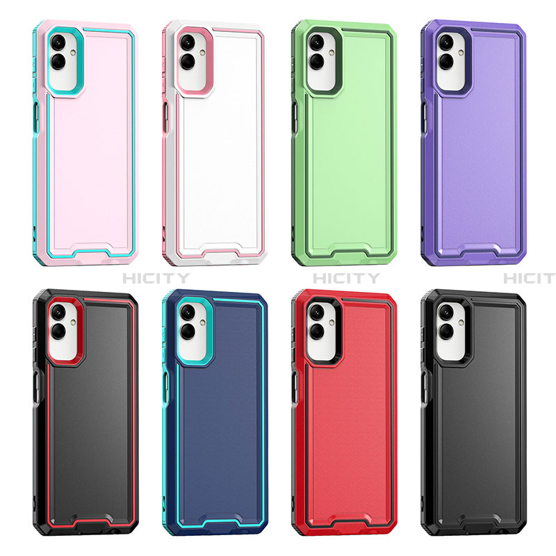 Funda Bumper Silicona y Plastico Mate Carcasa QW1 para Samsung Galaxy A04 4G