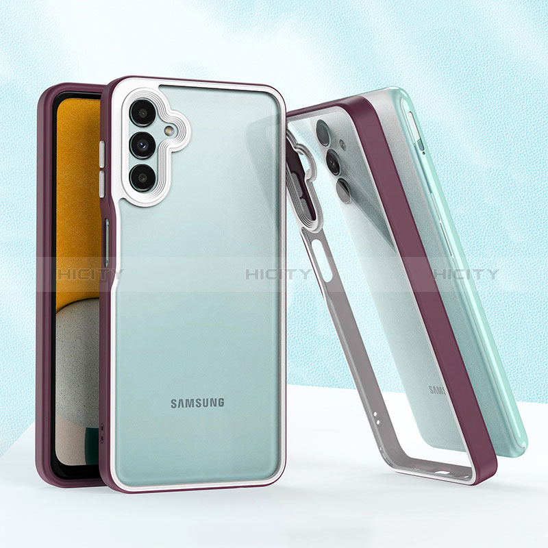 Funda Bumper Silicona y Plastico Mate Carcasa QW1 para Samsung Galaxy A04s