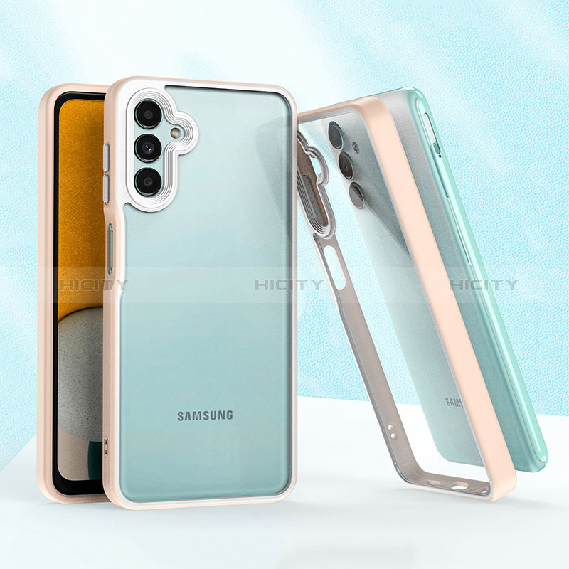 Funda Bumper Silicona y Plastico Mate Carcasa QW1 para Samsung Galaxy A04s