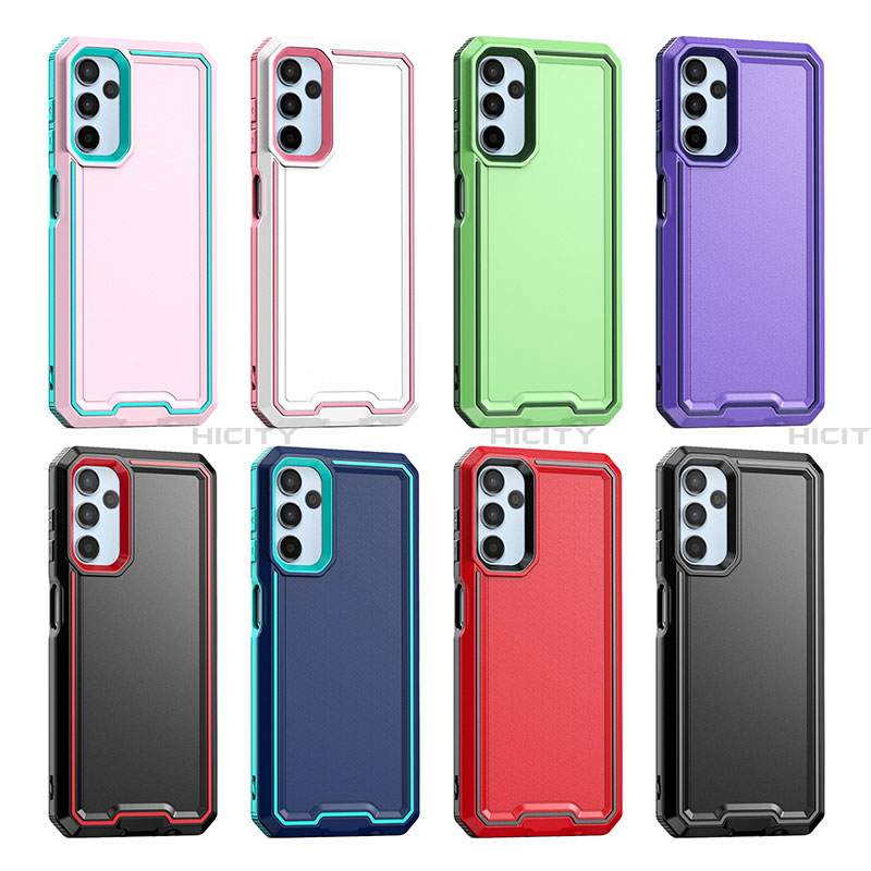 Funda Bumper Silicona y Plastico Mate Carcasa QW1 para Samsung Galaxy A14 4G