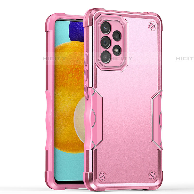 Funda Bumper Silicona y Plastico Mate Carcasa QW1 para Samsung Galaxy A52 4G