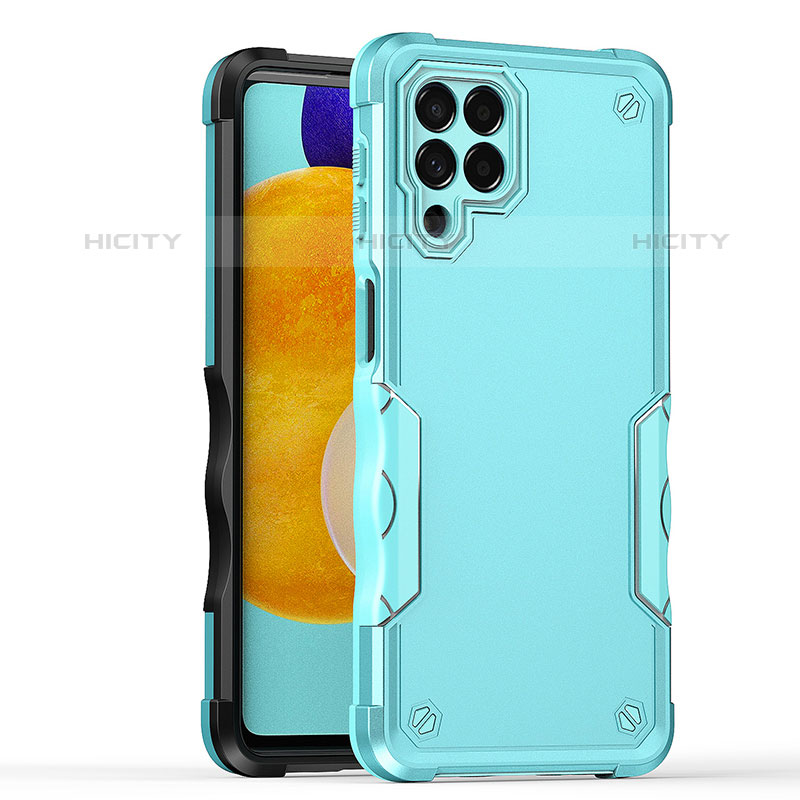 Funda Bumper Silicona y Plastico Mate Carcasa QW1 para Samsung Galaxy M53 5G