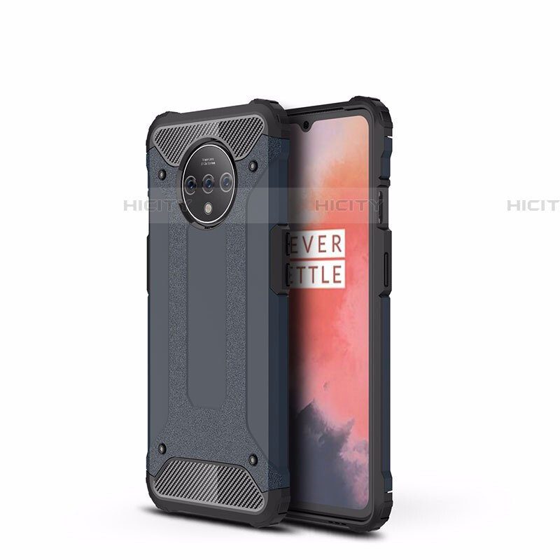 Funda Bumper Silicona y Plastico Mate Carcasa R01 para OnePlus 7T