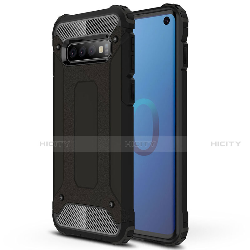 Funda Bumper Silicona y Plastico Mate Carcasa R01 para Samsung Galaxy S10 5G