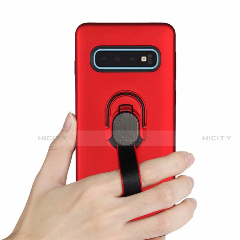 Funda Bumper Silicona y Plastico Mate Carcasa R01 para Samsung Galaxy S10 Plus