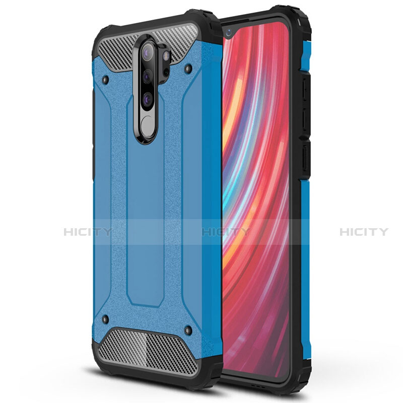 Funda Bumper Silicona y Plastico Mate Carcasa R01 para Xiaomi Redmi Note 8 Pro