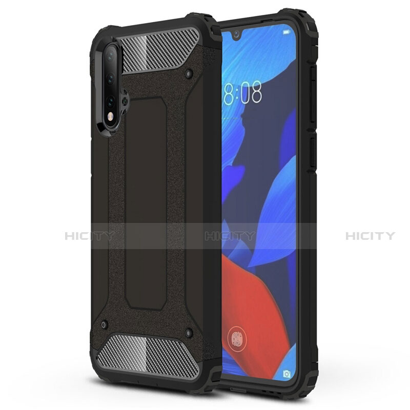 Funda Bumper Silicona y Plastico Mate Carcasa R02 para Huawei Nova 5