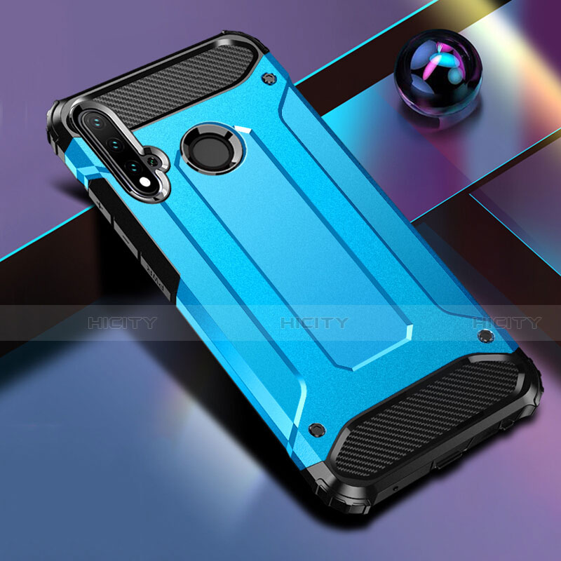 Funda Bumper Silicona y Plastico Mate Carcasa R02 para Huawei Nova 5i