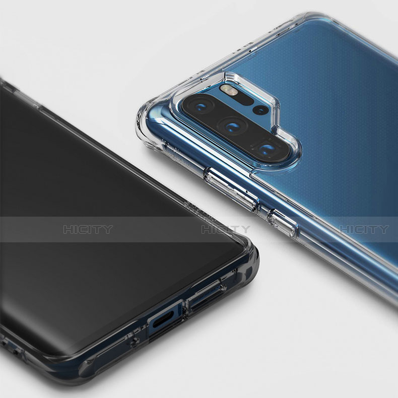 Funda Bumper Silicona y Plastico Mate Carcasa R02 para Huawei P30 Pro