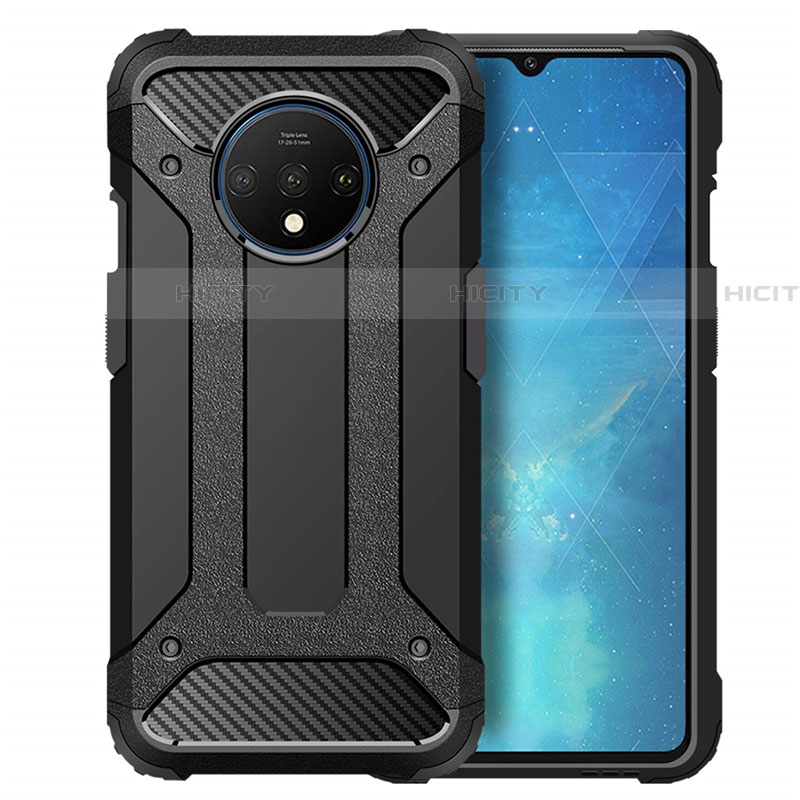 Funda Bumper Silicona y Plastico Mate Carcasa R02 para OnePlus 7T