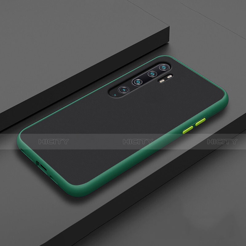 Funda Bumper Silicona y Plastico Mate Carcasa R02 para Xiaomi Mi Note 10