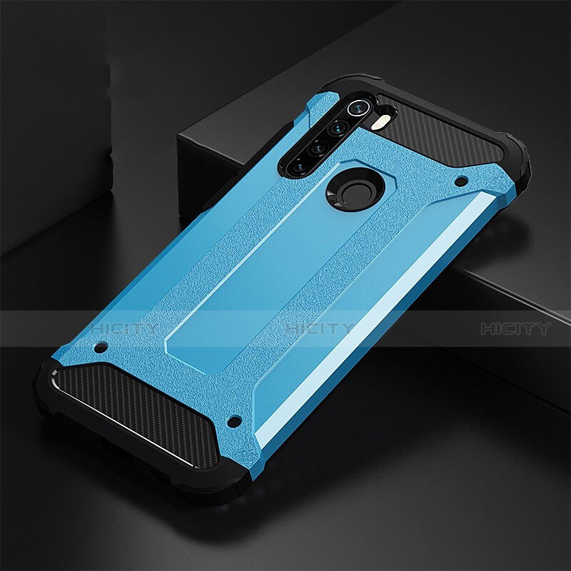 Funda Bumper Silicona y Plastico Mate Carcasa R02 para Xiaomi Redmi Note 8 (2021)