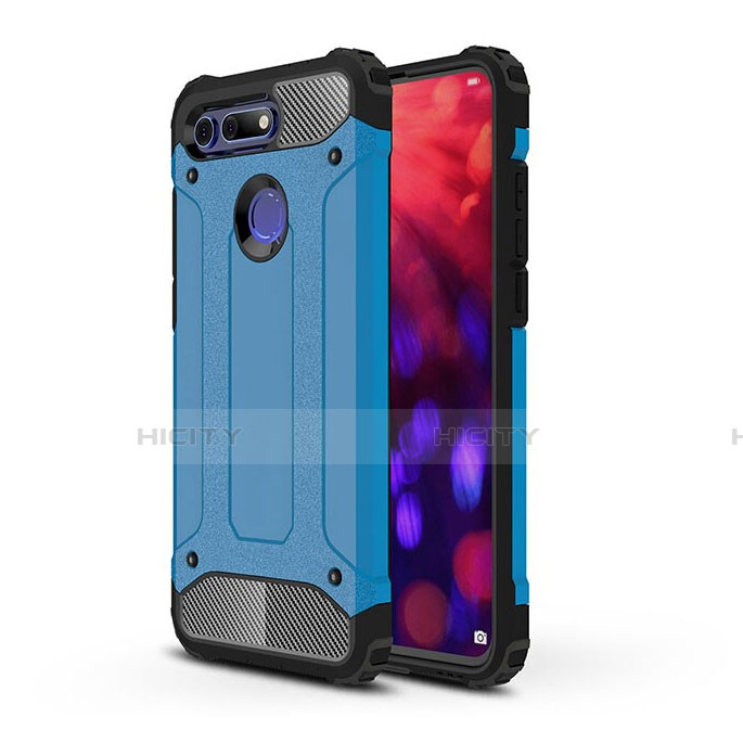 Funda Bumper Silicona y Plastico Mate Carcasa R03 para Huawei Honor V20