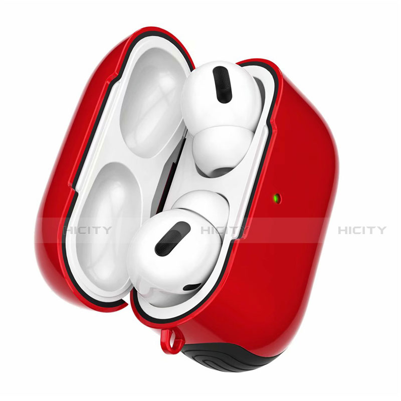 Funda Bumper Silicona y Plastico Mate Carcasa U01 para Apple AirPods Pro