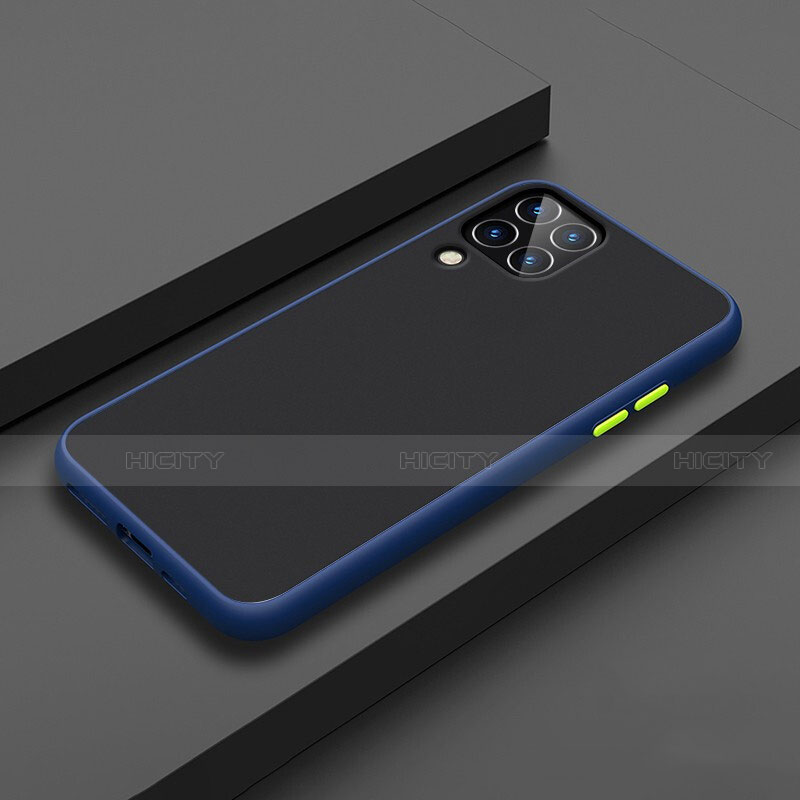 Funda Bumper Silicona y Plastico Mate Carcasa U01 para Huawei Nova 6 SE Azul