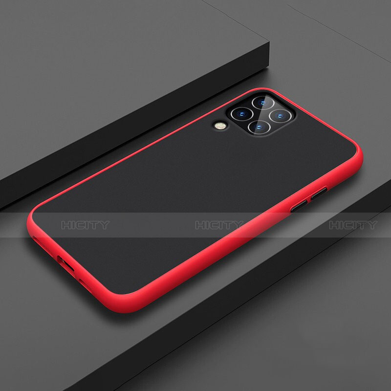 Funda Bumper Silicona y Plastico Mate Carcasa U01 para Huawei Nova 6 SE Rojo