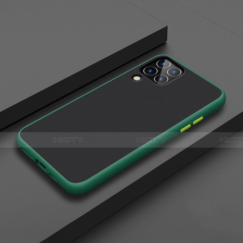 Funda Bumper Silicona y Plastico Mate Carcasa U01 para Huawei Nova 7i Verde