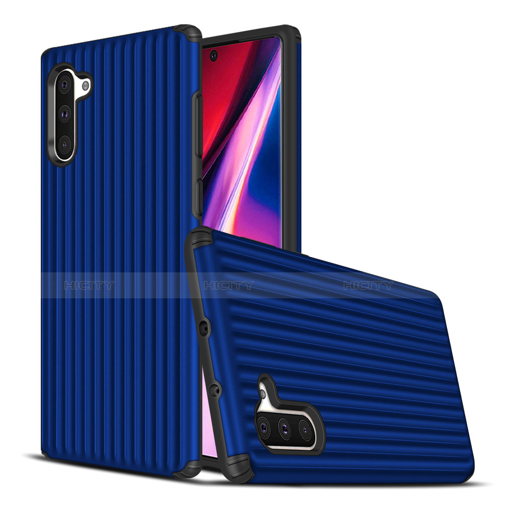 Funda Bumper Silicona y Plastico Mate Carcasa U02 para Samsung Galaxy Note 10